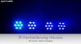 lightmaXX CLS-3 High-Power Quad LED Bar Licht Set System