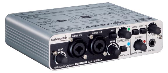 Cakewalk UA25EX Audio Interface Cakewalk UA25EX Audio Interface.jpg