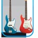 Strat und Bass à la Biffy Clyro