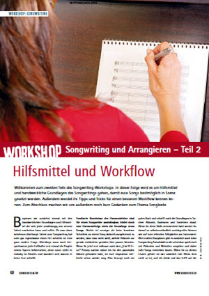 Workshop Songwriting