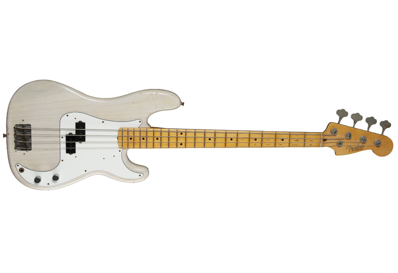 Fender CS ’59 Precision Bass Relic White Blonde S/N: R54199