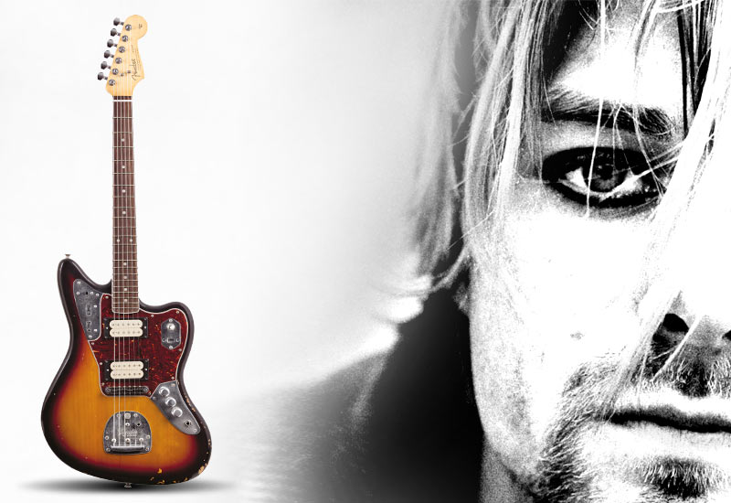 Fender Kurt Cobain Jaguar Reproduktion