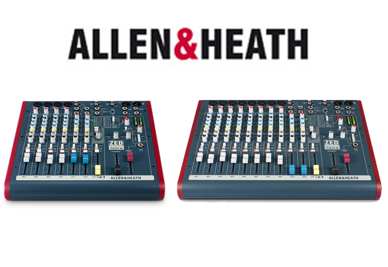 Allen&Heath – ZED60-10FX und ZED60-14FX