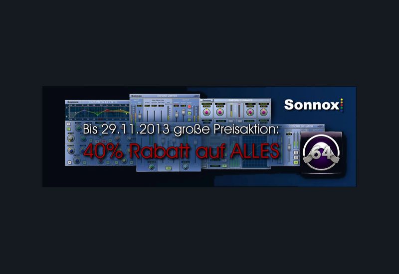 Sonnox „Deal of the year“ -40% auf ALLES