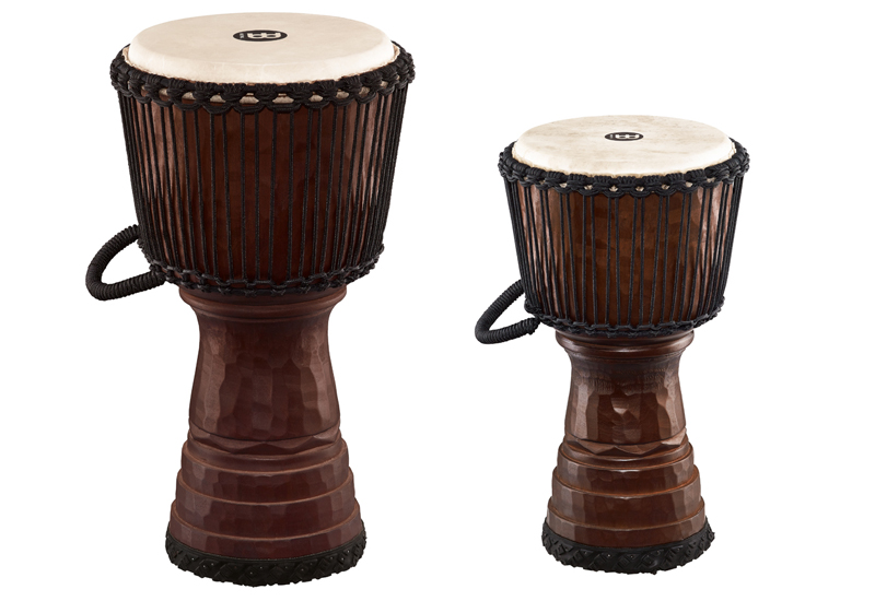 NAMM 2014 – MEINL Tongo Carved Djembes
