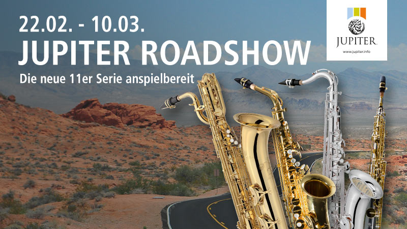 JUPITER Road Show vom 22.02. bis 10.03.2016