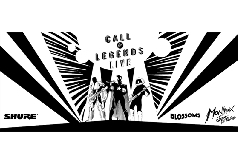 Shure „Call for Legends – Live“ Bandwettbewerb