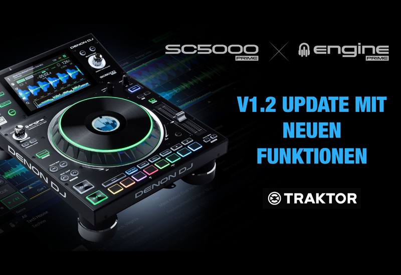 DENON DJ veröffentlicht Version 1.2 Update für SC5000 und Engine PRIME