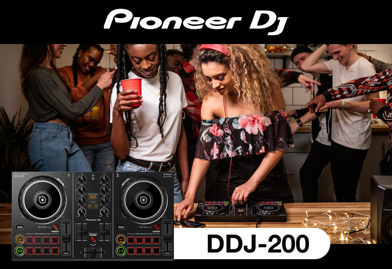 PIONEER DJ präsentiert den DDJ-200 DJ-Controller!