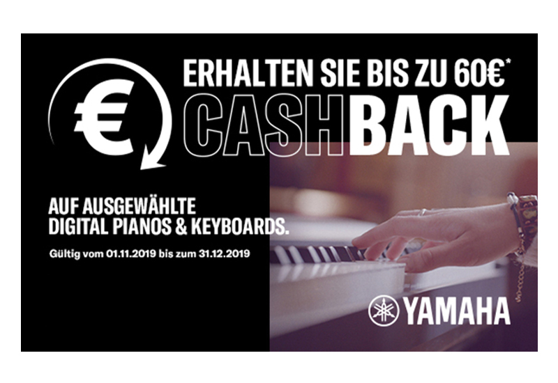 YAMAHA Cashback-Aktion
