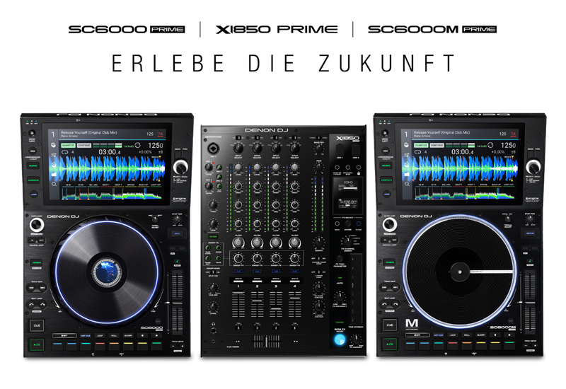 NAMM Show 2020 – DENON DJ präsentiert den SC6000 / SC6000M Prime Medienplayer & den X1850 Prime Mixer!
