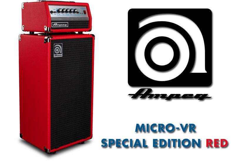 Ampeg Micro Stack Special Edition Red – Streng limitiert!