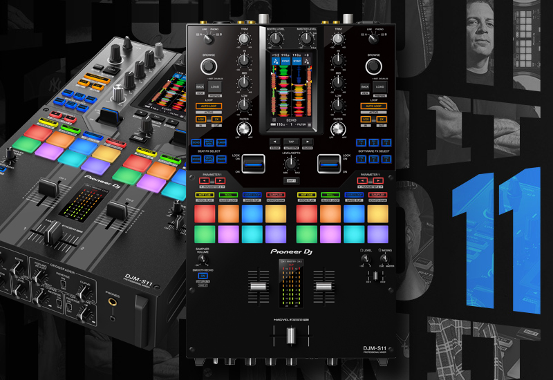 PIONEER DJ präsentiert den DJM-S11 & DJM-S11-SE DJ-Battlemixer!