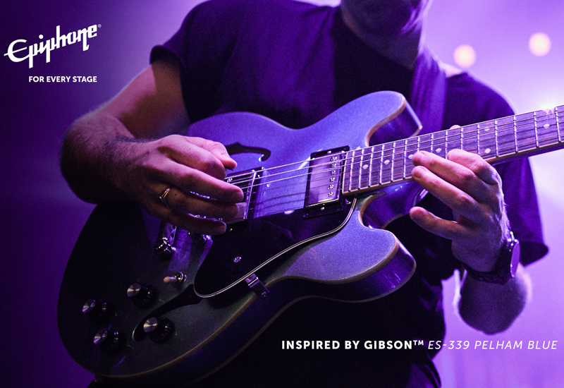 Epiphone veröffentlicht Inspired by Gibson ES-335 und ES-339 Semihollow-Modelle