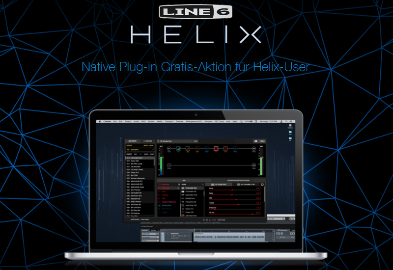 Nur für kurze Zeit: Helix Native Plug-In Gratis zum Kauf eines Helix-Produkts!