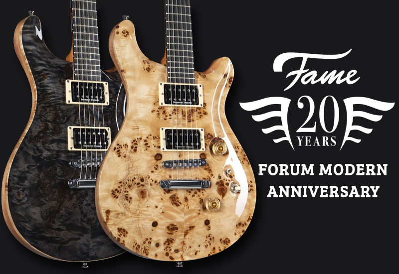 Fame Forum IV Modern 20th Anniversary Modelle: Jetzt erhältlich!