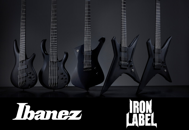 Ibanez Iron Label Serie – Neue Gitarren und Bässe für Metalheads