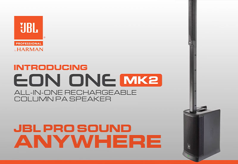 Mobiles Lautsprechersystem – JBL EON ONE MK2 Mobiles Lautsprechersystem – JBL EON ONE MK2