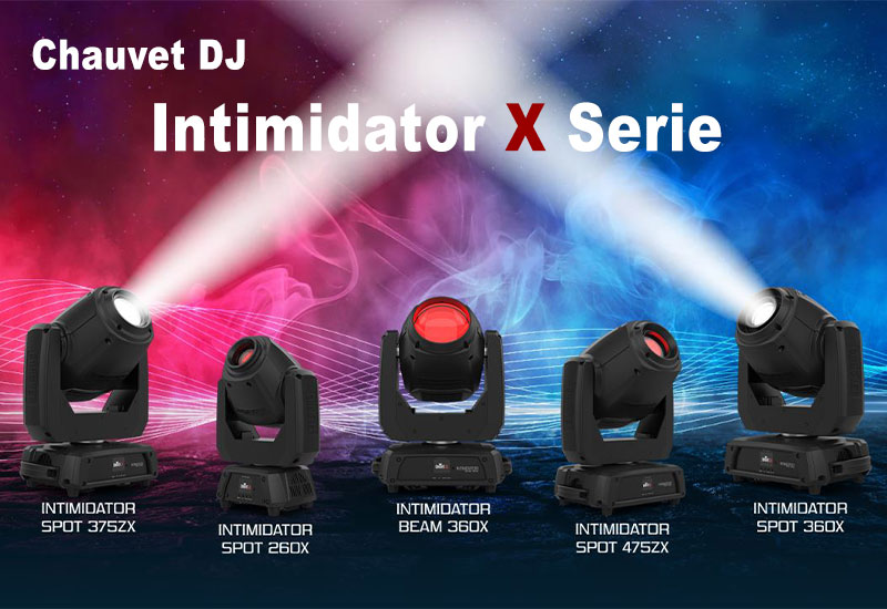 Chauvet DJ – Intimidator X Serie vorgestellt