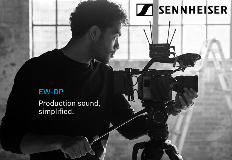 Sennheiser EW-DP: Portable digitale UHF-Drahtlossysteme für Filmemacher, Content Creator und Broadcaster