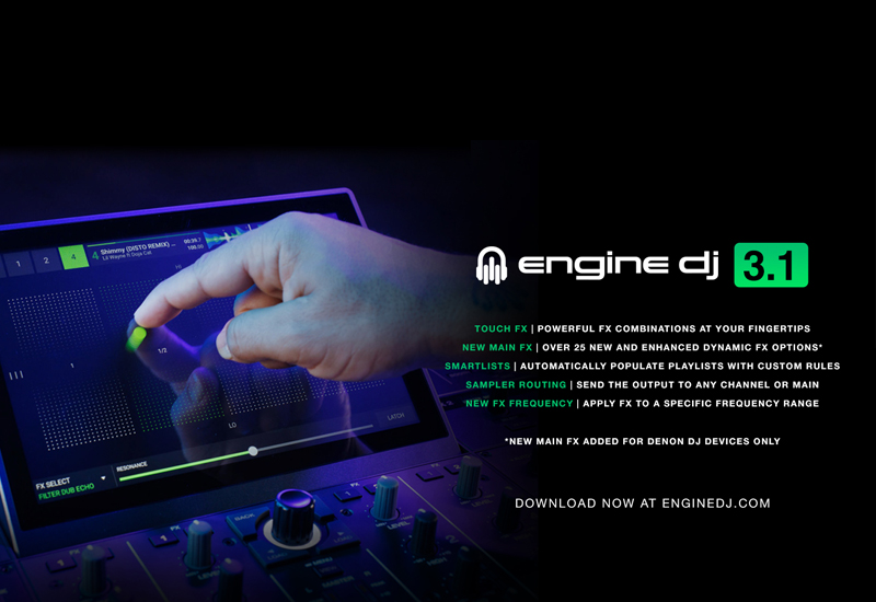 ENGINE DJ Update auf Version 3.1