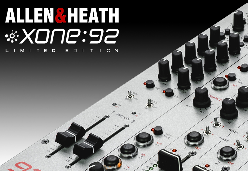 Allen & Heath – Xone:92A – 20th Anniversary – Limited Edition
