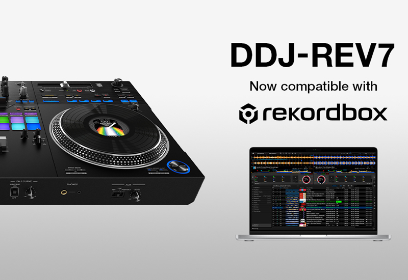 Pioneer DJ-DDJ-REV7 unterstützt nun rekordbox!