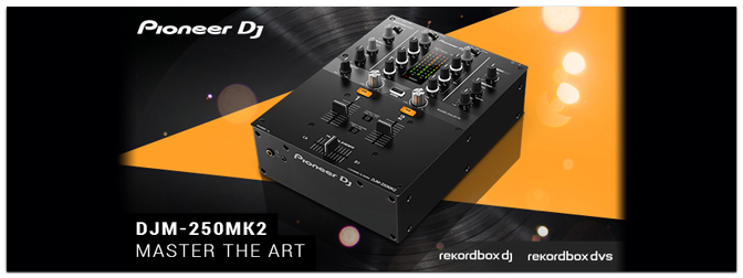 PIONEER DJ präsentiert den DJM-250MK2 DJ-Mixer!