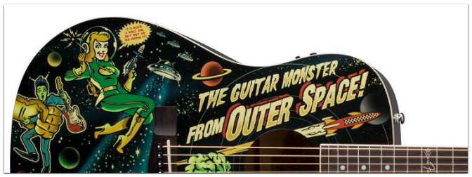 NAMM Show 2015 – FENDER  Vince Ray Outer Space