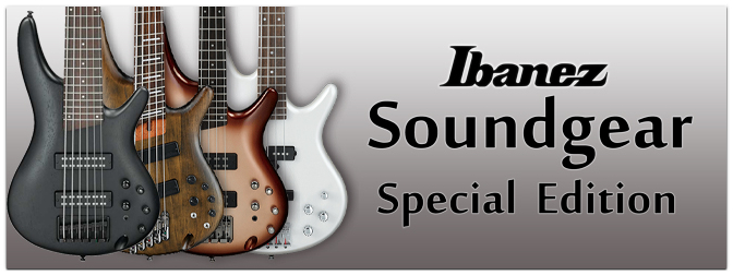 IBANEZ Soundgear Special Edition – jetzt im MUSIC STORE!