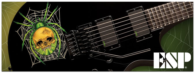 NAMM Show 2021 – ESP Kirk Hammett 30th Anniversary KH-3 Spider