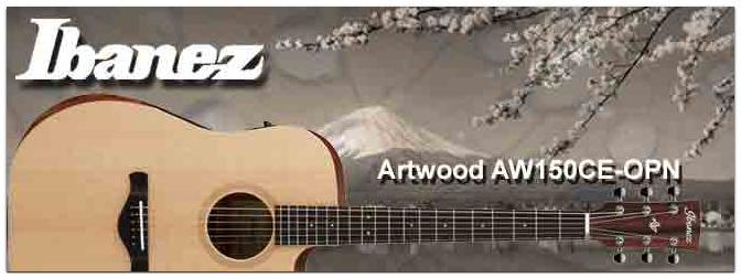 NAMM Show 2019 – Ibanez Artwood AW150CE-OPN