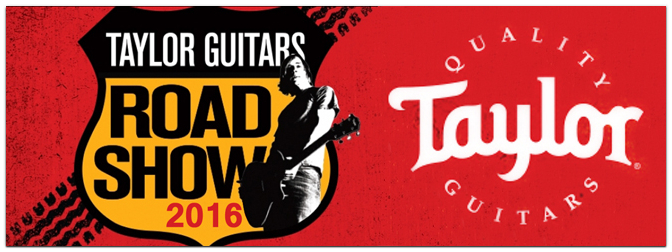 Taylor Road Show 2016 im MUSIC STORE!