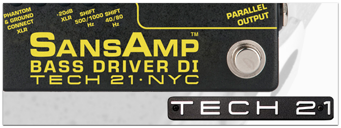 TECH21 SansAmp Bass Driver D.I. V2 – Jetzt im MUSIC STORE Online-Shop!
