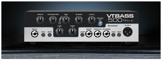 Tech 21 VT Bass 500 Top