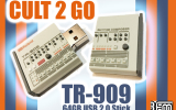 LIMITIERTE AUFLAGE: CULT2GO - TR 909 USB Sticks  