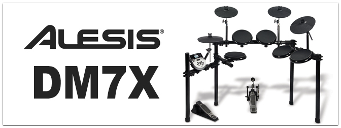 NAMM SHOW 2013 – Alesis stellt neues DM7X E-Drum Set vor