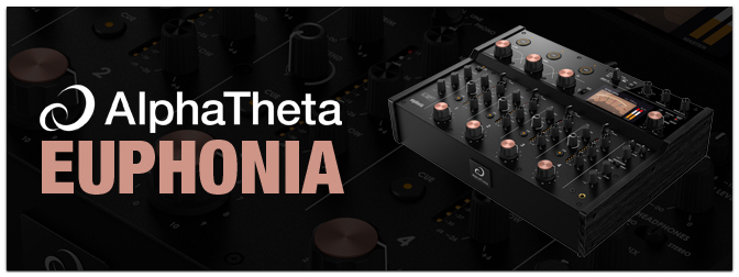AlphaTheta – EUPHONIA 4-Kanal Rotary Mixer