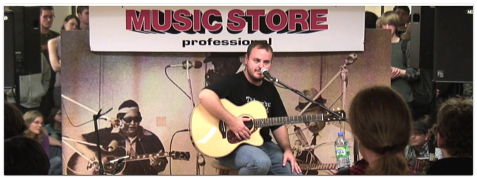 Andy MCKee Musicstore Instore Gig