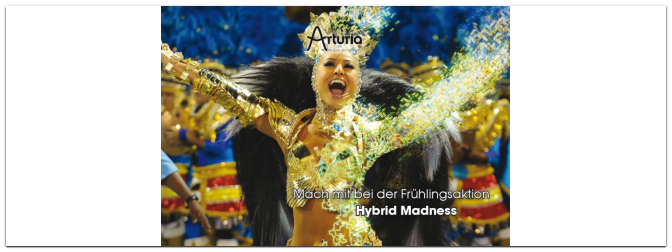 Arturia Hybrid Madness Aktion: Kaufen und Instrumente gratis!