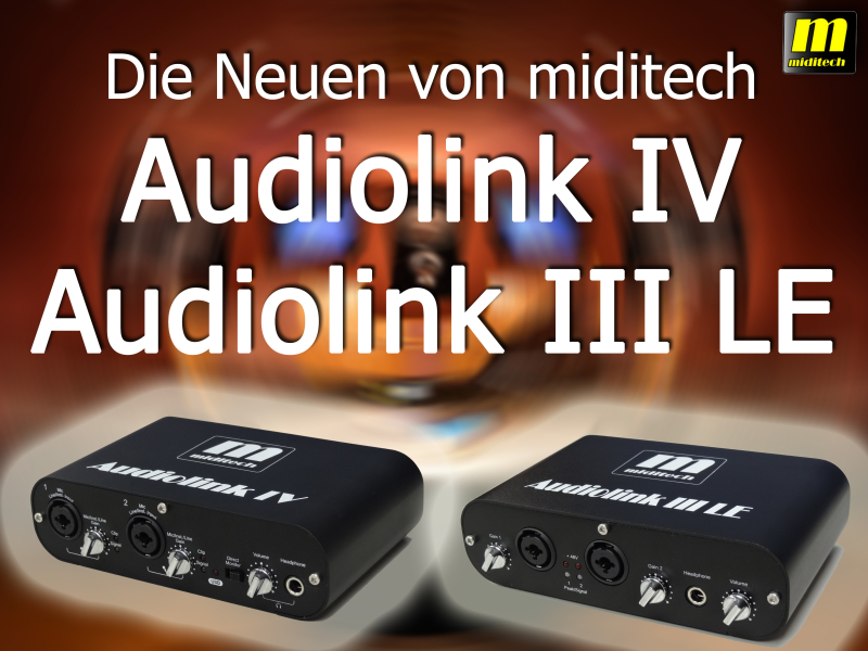 miditech Audiolink III LE + Audiolink IV