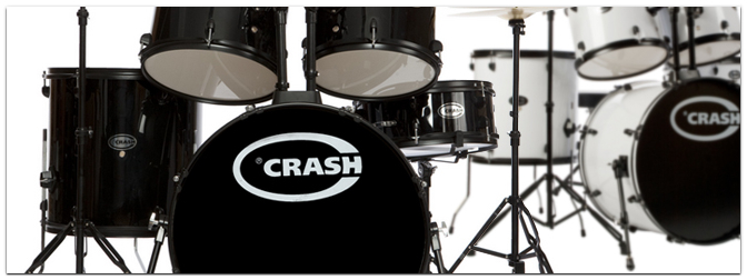 CRASH Force Five Schlagzeug für Einsteiger!