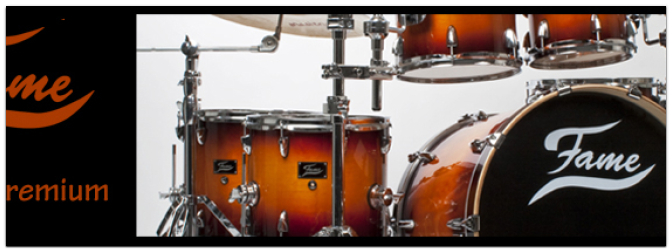 FAME Birch Premium Drums mit neuer Farbe!
