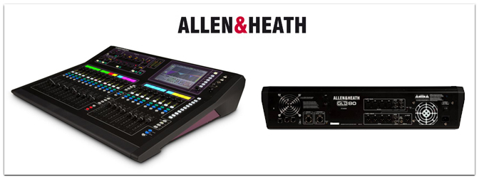 Allen&Heath GLD-80 Digital Konsole – kompakt, bezahlbar, einfache Bedienung