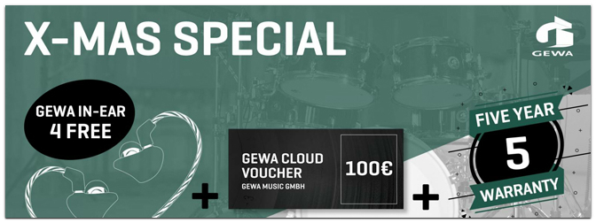 Gewa E-Drums Xmas Special