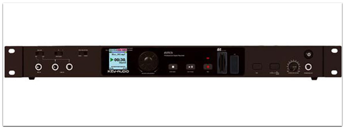 Bestens geeignet für den Einsatz im Rack: Der RM3 Digital-Rekorder von iKEY AUDIO