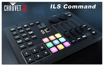 ILS Command: Hardware-Controller zur Steuerung des ILS-Systems von Chauvet DJ