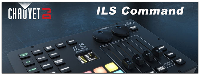 ILS Command: Hardware-Controller zur Steuerung des ILS-Systems von Chauvet DJ