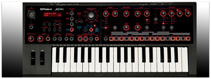 NAMM 2015 – ROLAND JD-XI Crossover Synthesizer