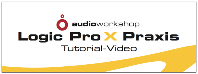 audio-workshop DVD Schulung für Logic Pro X